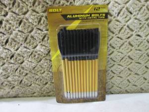 lot 106 image: Pack of 12 Aluminum Pistol Crossbow...