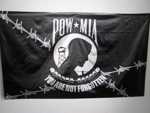lot 109 image: POWMIA You Are Not Forgotten 3 ft ...