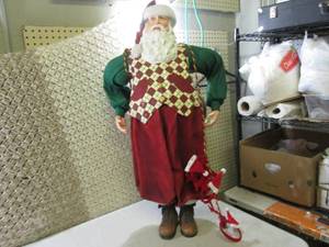 lot 135 image: Large Santa Figure Approx 36 Tall ...