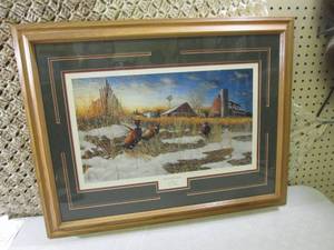 lot 141 image: Framed Jim Hansel Encore Edition H...