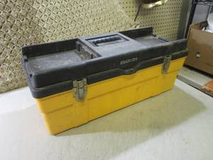 lot 163 image: Stack-On Tool Box 25 Long  RM1...