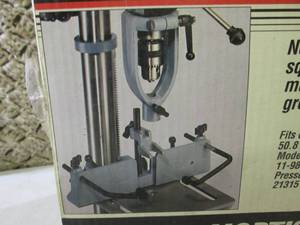 lot 167 image: Delta Drill Press Mortising Attachm...