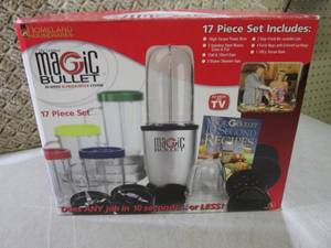 lot 172 image: 17pc Magic Bullet  D-3...