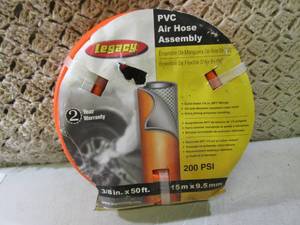 lot 222 image: 50ft PVC Air Hose Assembly  F-3...