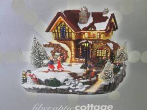 lot 237 image: Fiber Optic Cottage Animated & Musi...