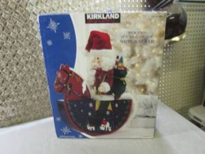 lot 241 image: Wooden Rocking Horse Nutcracker  BS...