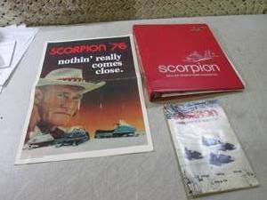 lot 254 image: Vintage Scorpion Dealer Handbook, M...