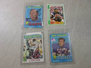 lot 255 image: Vintage Signed Football Cards Fred ...