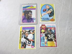 lot 258 image: Vintage Signed Vikings Alan Page Fo...