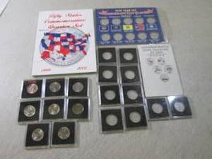 lot 260 image: Assorted Statehood Quarter BooksHo...