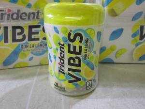 lot 273 image: 12 Containers of Trident Vibes Ooh ...