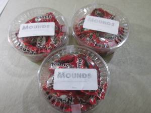 lot 288 image: 3 Pounds of Mounds Mini Candy Bars ...