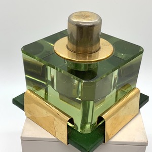 Brown & Bigelow Art Deco Desk Top Glass Lighter