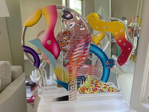Yankel Ginzburg Acrylic Sculpture Paradise