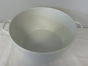 Vintage CAPCO (Denmark) Cast Iron Enameled Pot w Lid