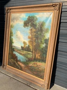 Very Large Oil on Canvas Art-Stunning