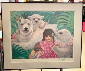 Margaret D.H. Keane Signed and Numbered Print.