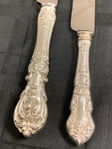 Two Reed and Barton Serving Knives