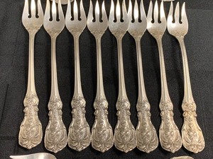 Francis I (Reed and Barton) Sterling 12 Relish Forks