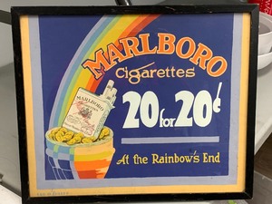 Super Cool Vintage Marlboro Cigarette Poster
