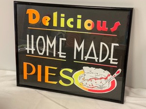 Fun Vintage Sign Delicious Homemade Pies