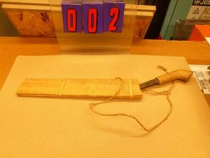 Hand made nepal machete. As shown.