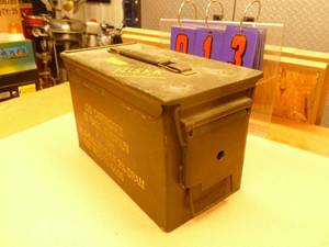 12 gauge ammo box. As shown.