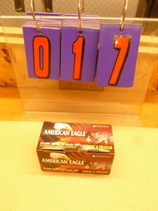 American Eagle 22-250 box of 50. As shown.