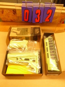 AR green stock set. New condition. As shown.