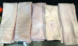 Light Pink Bedding and Bath Linens