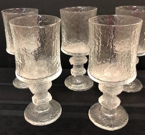 Set of 8 Very Unique (iittala) Stemmed Glassware