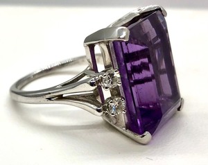 STUNNING Amythest Ring