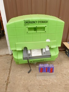 Eye wash station. Gtood used condition. As shown.