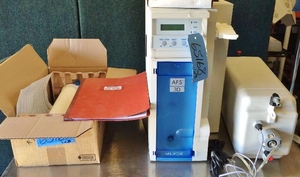 lot 3 image: EMD Millipore AFS 3D Reverse Osmosis-Ion Exchange Water Purification System - With Manual & New Filters - Was removed from working environment.