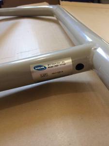 lot 67 image: Invacare Model 7714P Trapeze Floor Stand with Attachments Only - No Trapeze Bar Included - Looks New Or Like New