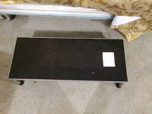 lot 34 image: MSRP $300 Heavy Duty&nbspExtra Wide&nbspStainless Steel Surgical Step Stool Size&nbsp12D x 30W x 5H&nbsp300 lbs. weight capacity 