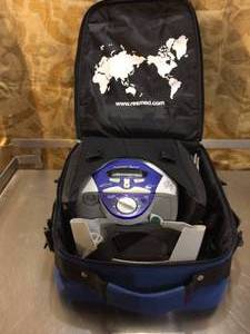 lot 56 image: $$$$&nbspResmed Cpap Autoset Spirit Machine & ResMed HumidAire 2i Heated Humidifier&nbspWith Carrying Case - Working Condition This Looks to be Like New Or Very Little Use 