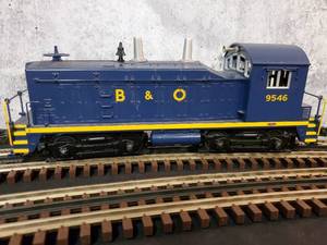 lot 33 image: Williams 3-Rail NW-2 Switcher Locomotive Baltimore & Ohio CB #9546