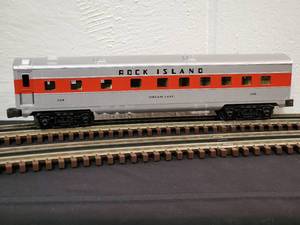 lot 84 image: K-Line 3-Rail Rock Island Dream Lake Diner Car