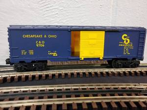 lot 100 image: Lionel Chesapeake & Ohio  9706 Box Car