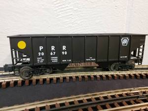 lot 106 image: Weaver 3-Rail Pennsylvania 2 Bay Coal Car