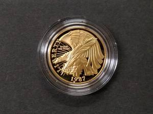 1987 Proof Five Dollar Modern Comme...