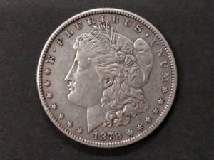1878 S Morgan Silver Dollar...