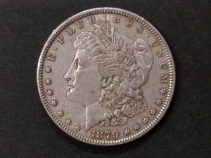 1879 Morgan Silver Dollar...
