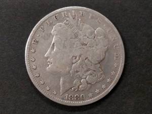 1880 O Morgan Silver Dollar...