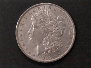 1883 O Morgan Silver Dollar...