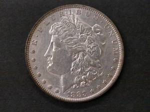1883 O Morgan Silver Dollar...