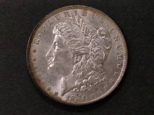 1884 O Morgan Silver Dollar...