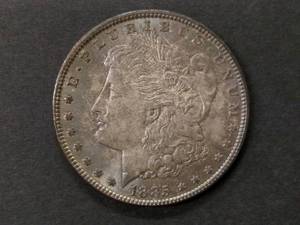 1885 Morgan Silver Dollar...