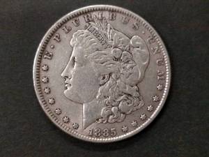 1885 Morgan Silver Dollar...